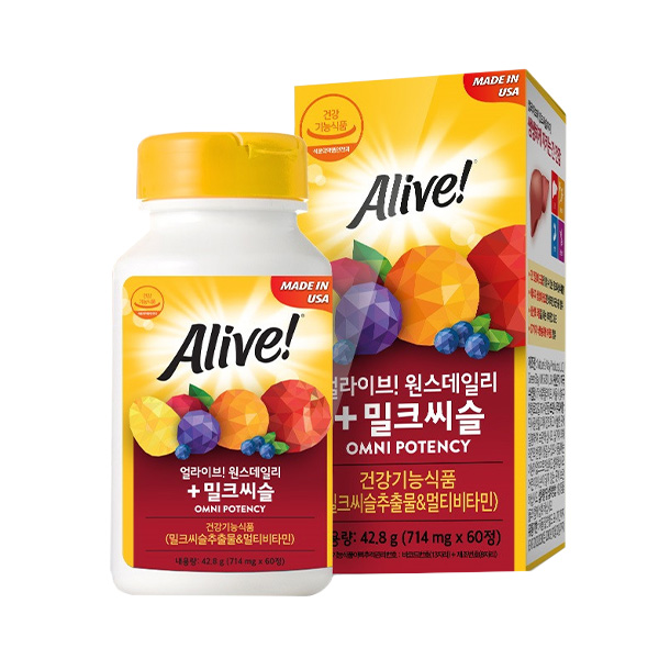 [네이쳐스웨이] 얼라이브 원스데일리 밀크씨슬
