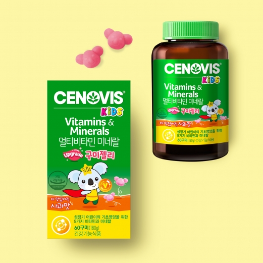 [CENOVIS] 키즈 멀티비타민미네랄 구미젤리
