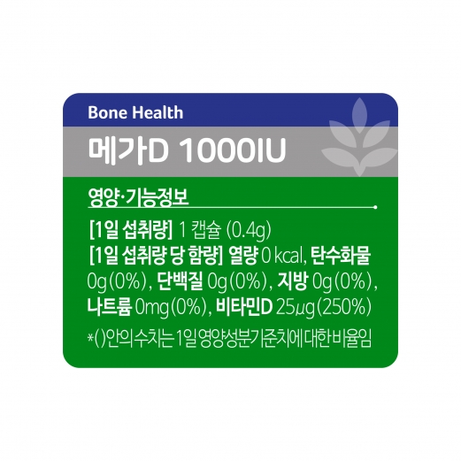 [CENOVIS] 업그레이드 메가D