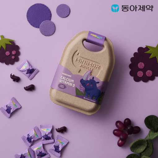 [동아제약] 미니막스 정글 칼슘비타민D
