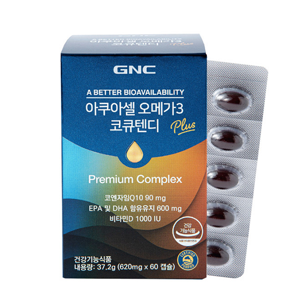 [GNC] 아쿠아셀 오메가3 코큐텐디