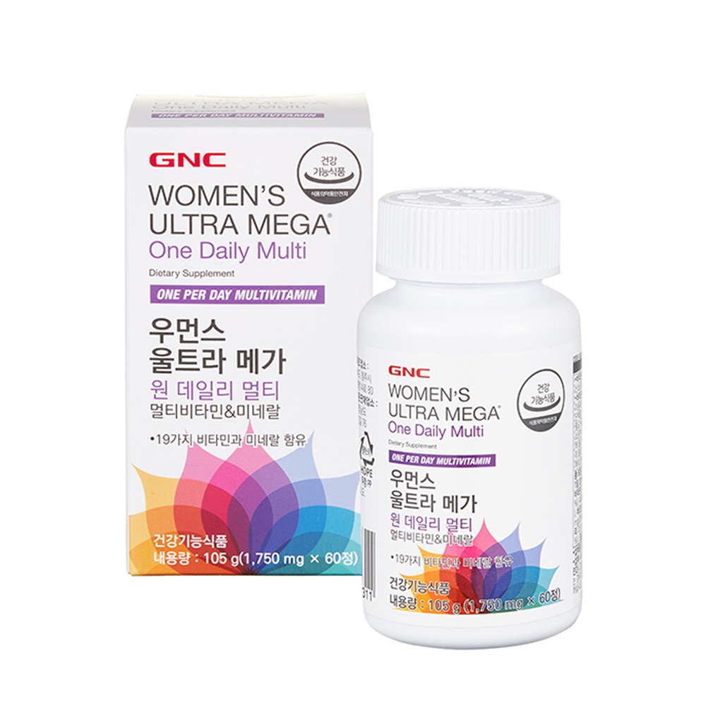 [GNC] 우먼스 울트라 메가 원데일리 멀티비타민&미네랄