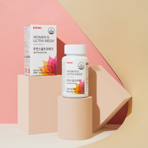 [GNC] 우먼스 울트라 메가 멀티비타민&미네랄 1,000mg
