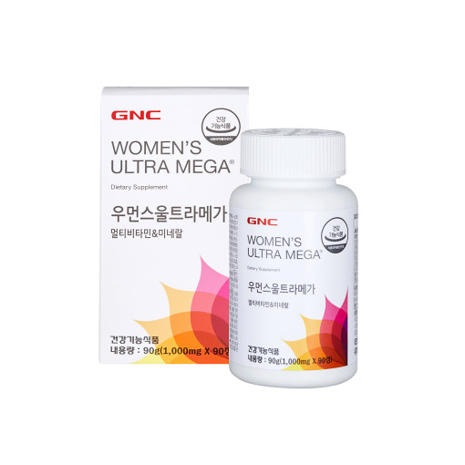 [GNC] 우먼스 울트라 메가 멀티비타민&미네랄 1,000mg