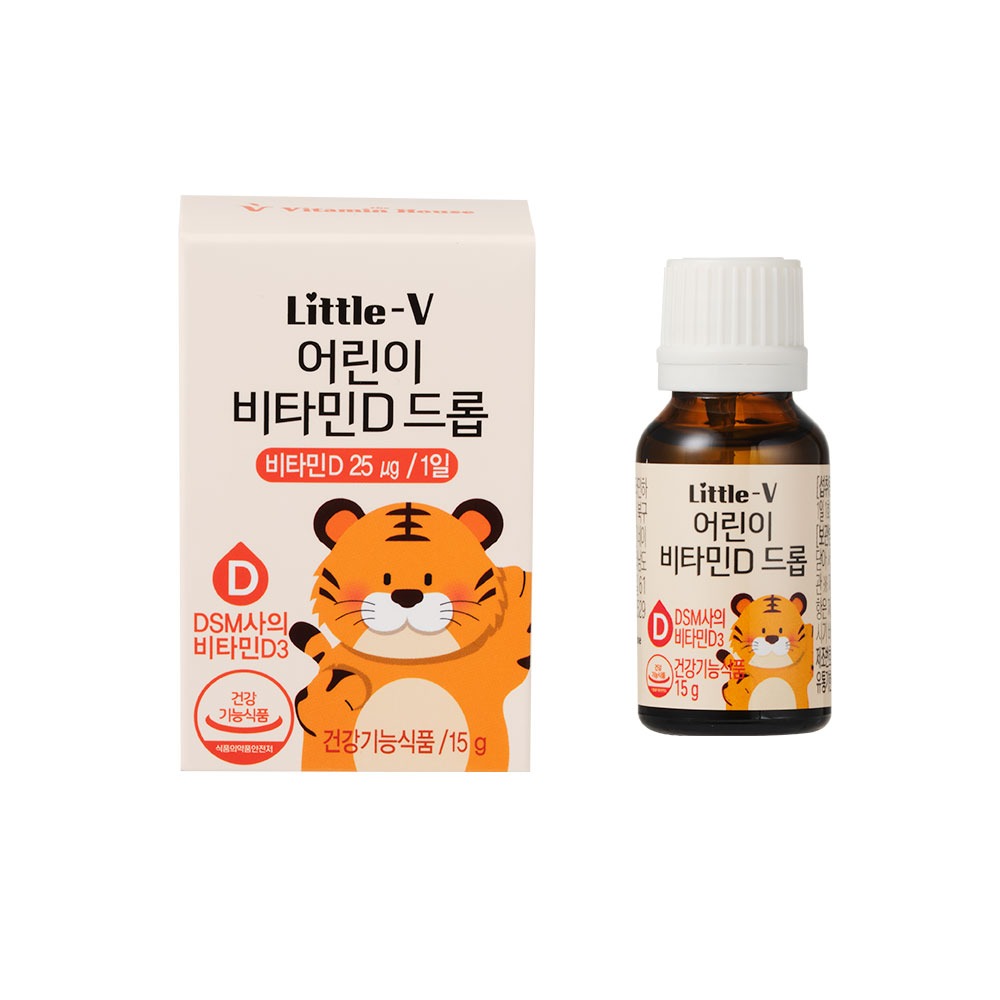 [리틀브이] 어린이 비타민D 드롭